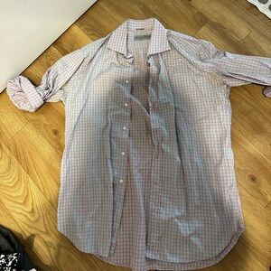 Etro Pastel Plaid Button Down